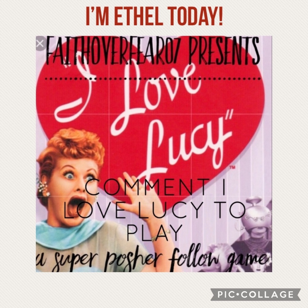 🙏🏻❤️🙏🏻I’m Today’s Ethel of Lucy & The Gang🙏🏻❤️🙏🏻